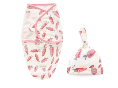 Newborn Swaddle Sack & Hat