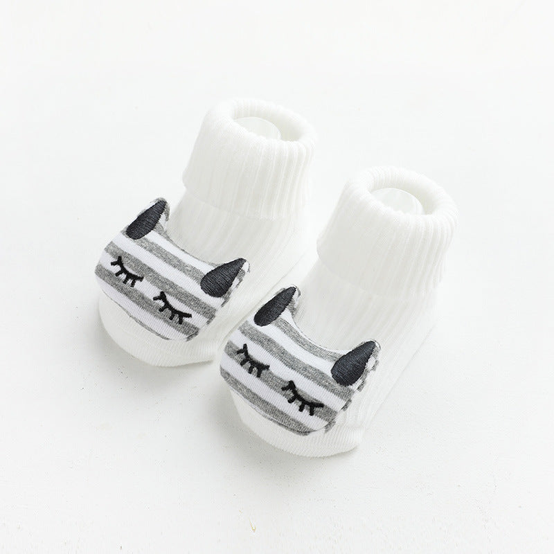 Non-Slip Animal Baby Socks