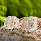 Peridot Stud Earrings
