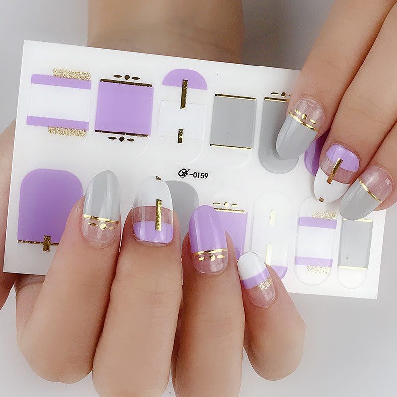 Imitation Nail Art Stickers 3D