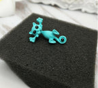 Multicolored Stud Earrings