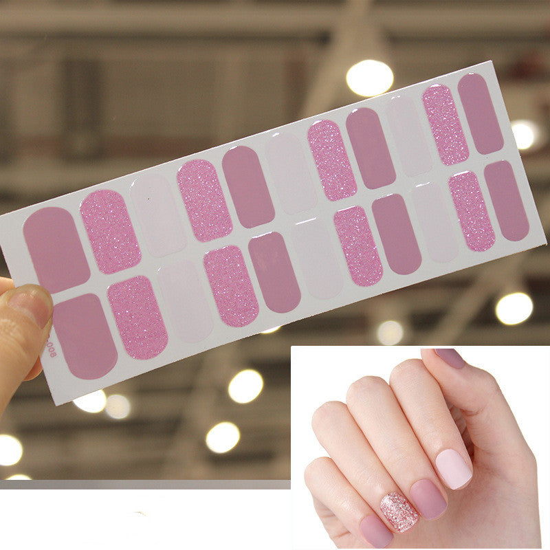 Christmas Lettering Nail Stickers