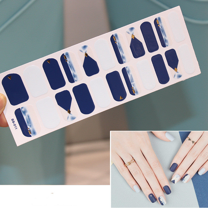 Christmas Lettering Nail Stickers