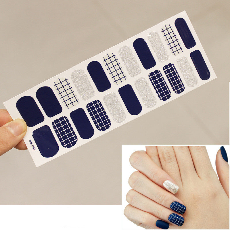 Christmas Lettering Nail Stickers