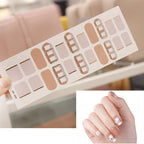 Christmas Lettering Nail Stickers