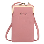 Mobile Phone Shoulder Bags Lock Messenger Bag