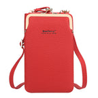Mobile Phone Shoulder Bags Lock Messenger Bag