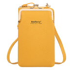 Mobile Phone Shoulder Bags Lock Messenger Bag