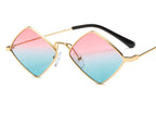 Irregular Metal Sunglasses