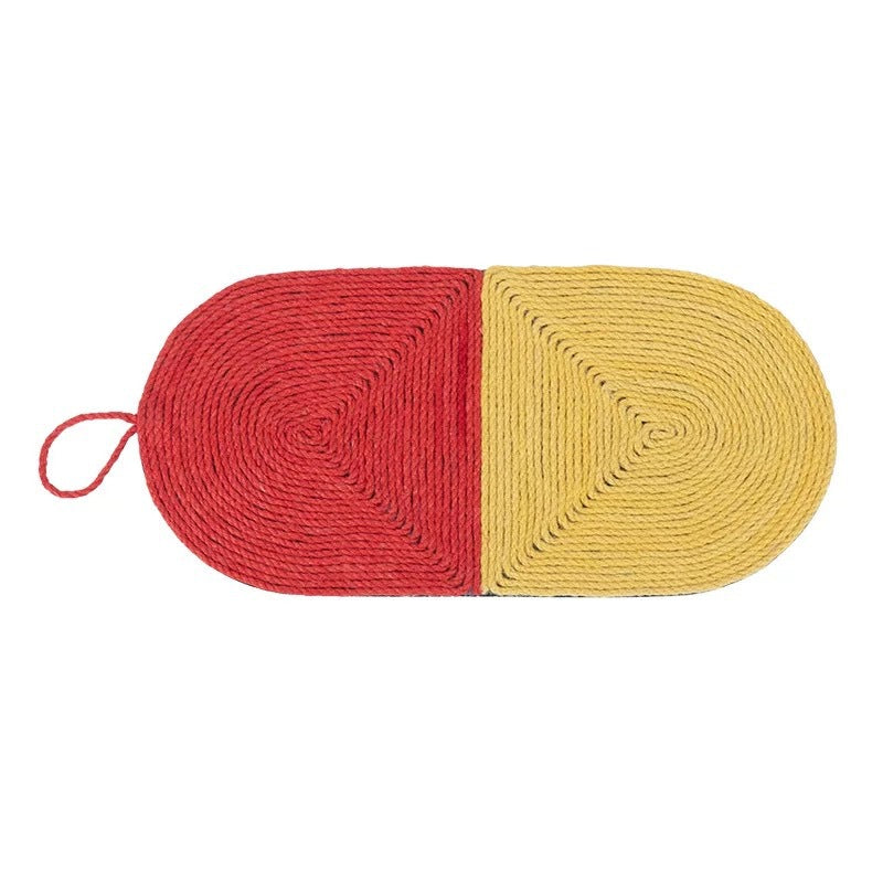 Cat Scratching Mat Natural Sisal Felt Durable
