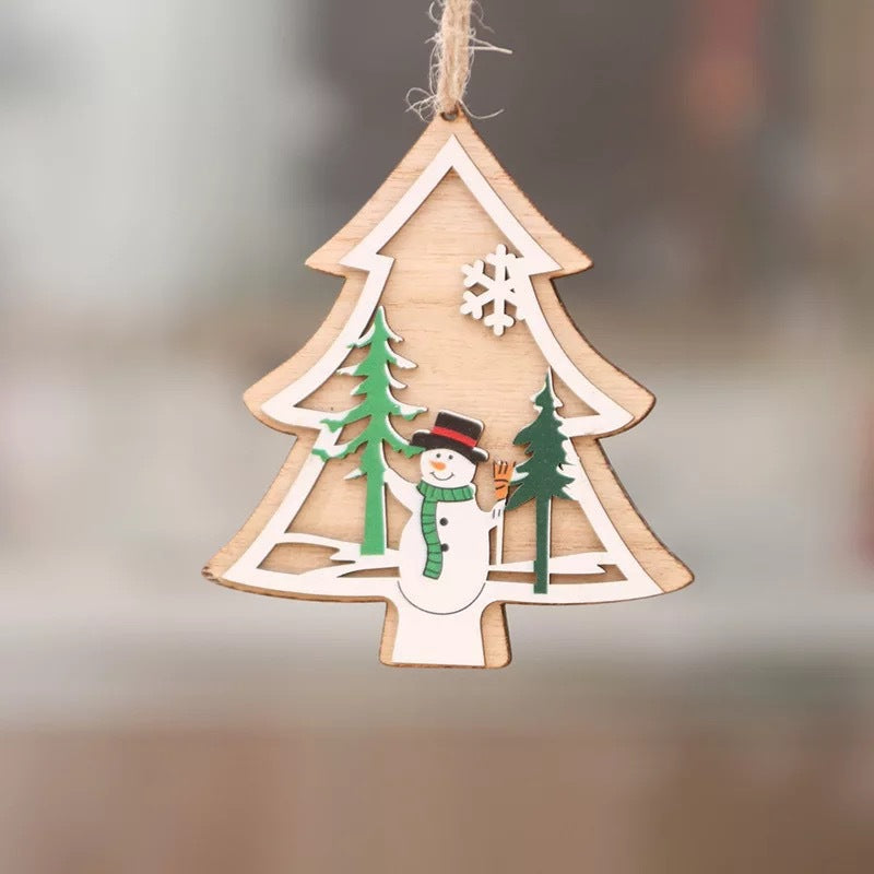 Wooden Christmas Ornaments