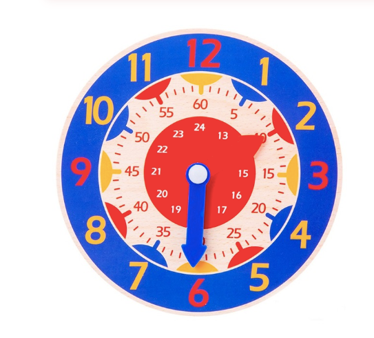 Montessori Wooden Clock