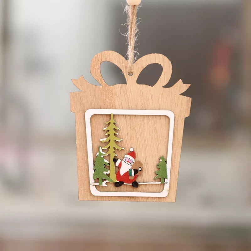 Wooden Christmas Ornaments