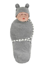 Newborn Swaddle Wrap & Hat Set