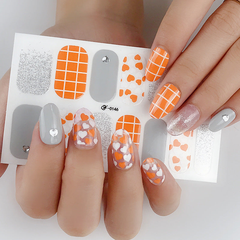 Imitation Nail Art Stickers 3D