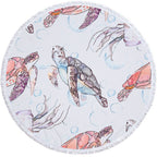 Microfiber Round Beach Towel Yoga Mat