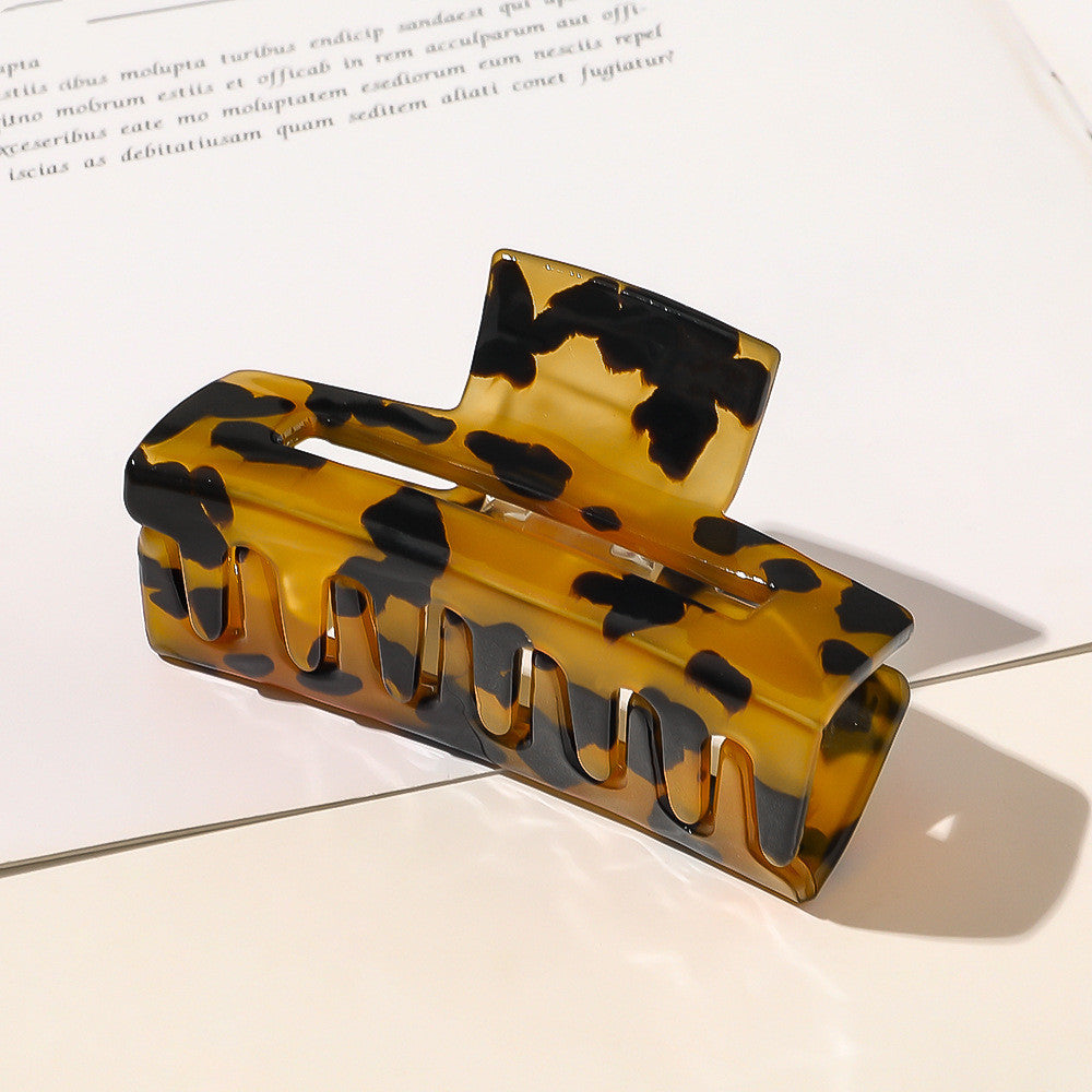 Geometric Gold-Tone Hair Clips
