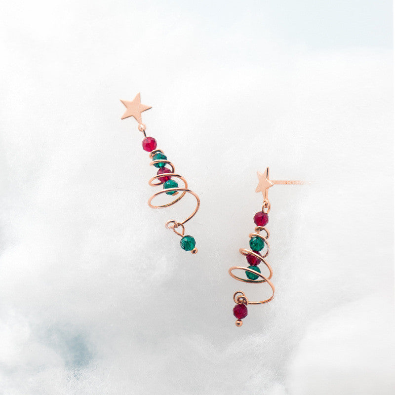Christmas Tree Earrings