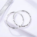 18k Gold Plated Hoop Earrings