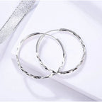 18k Gold Plated Hoop Earrings