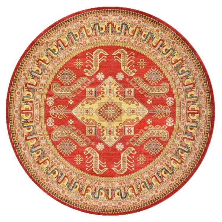 Circular Washable Rug Yoga Mat
