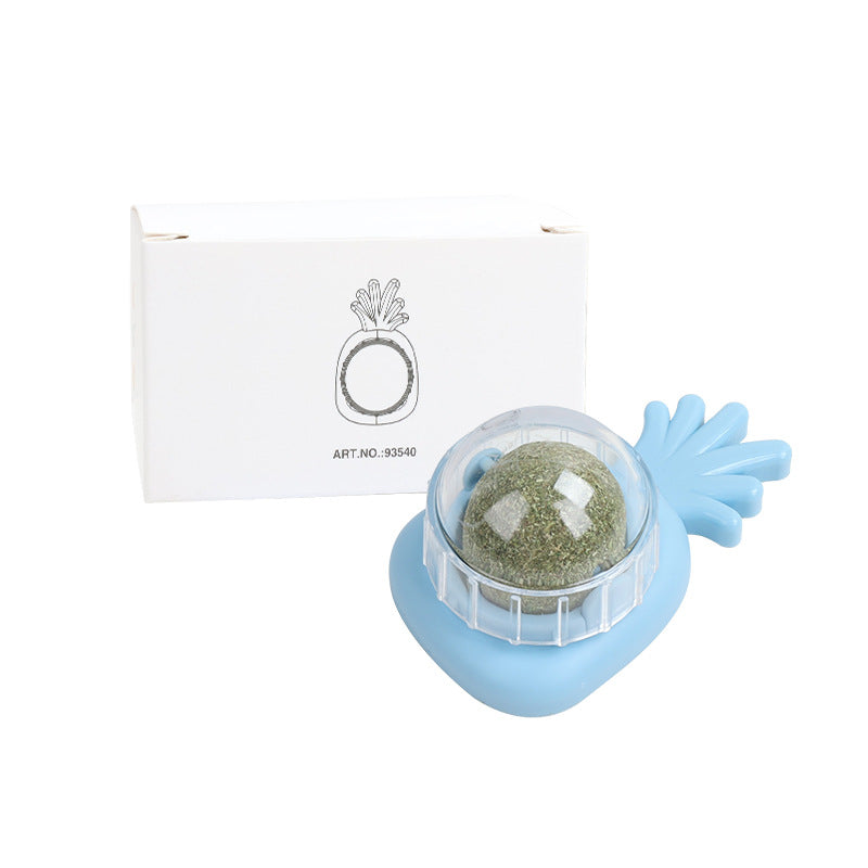 Catnip Rotating Ball Toy