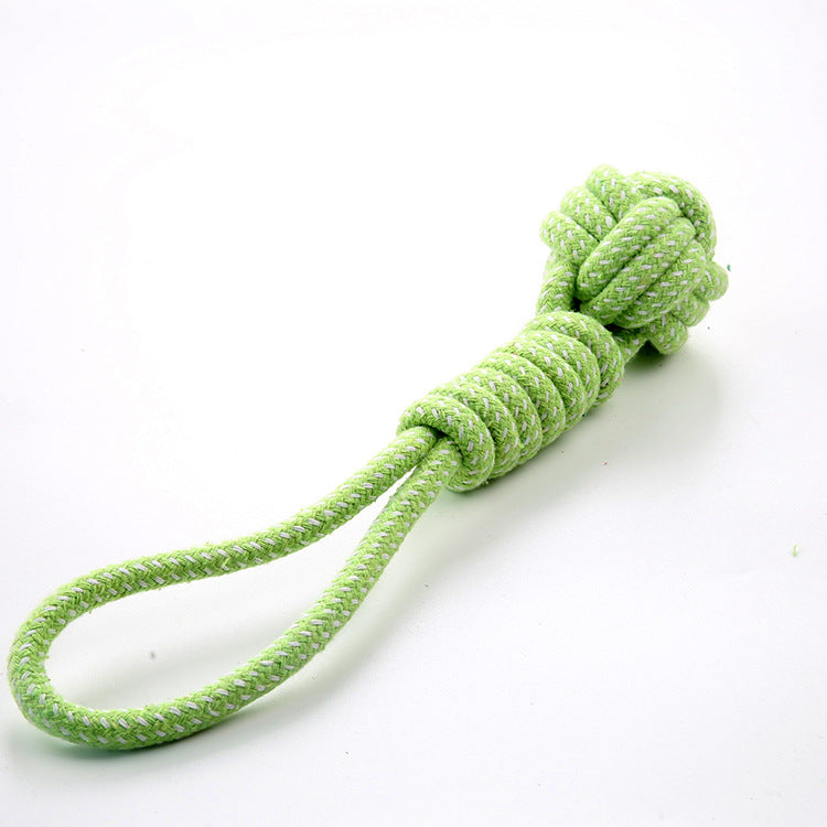 Pet Dog Cotton Rope Player Pull Type