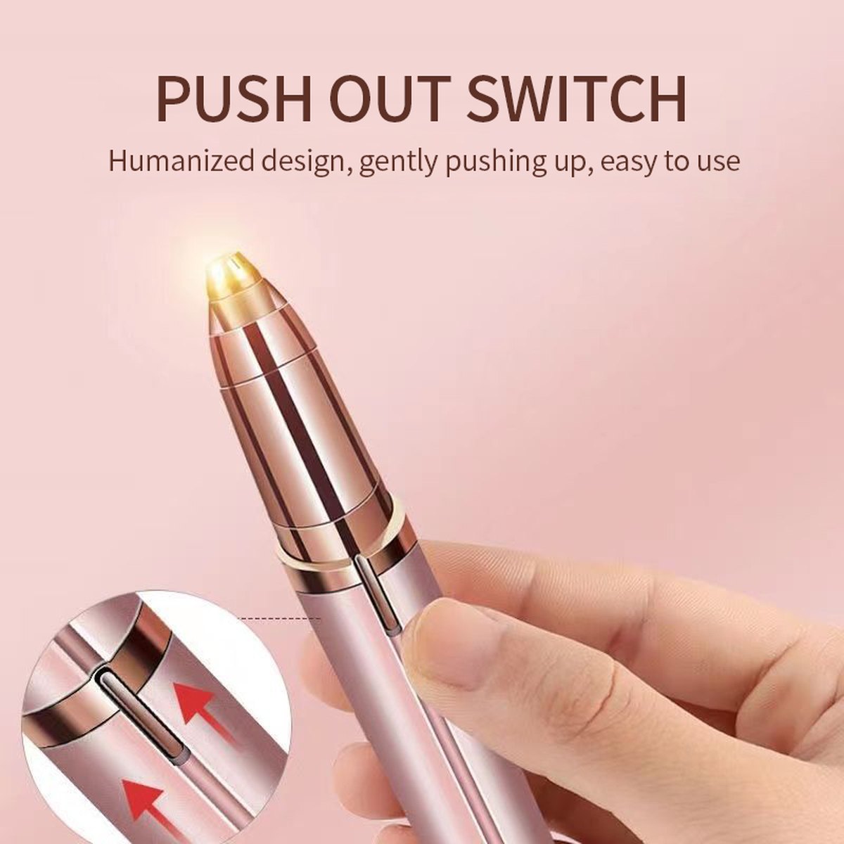 2-in-1 Brow Razor & Face Trimmer