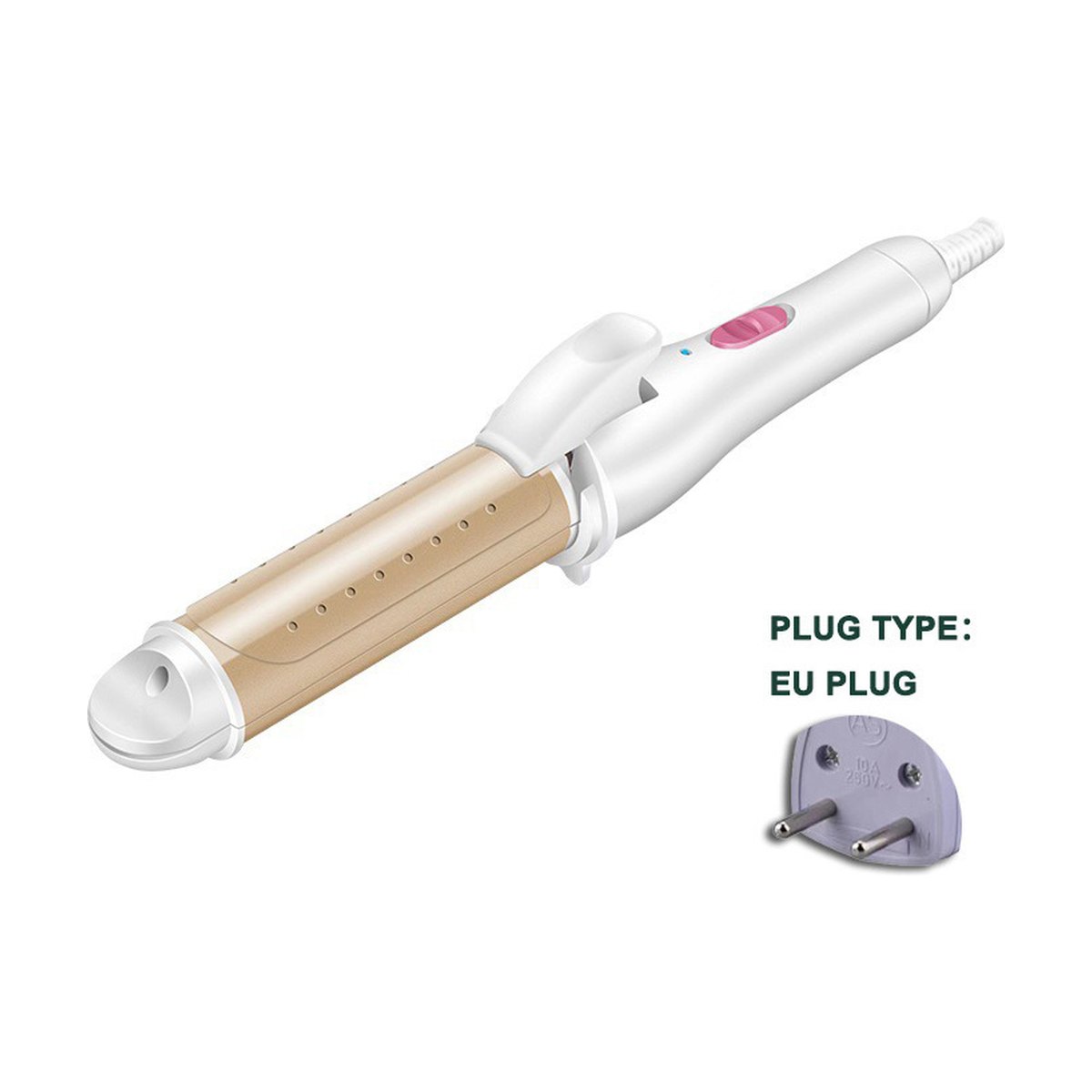 2-in-1 Hair Straightener & Curler