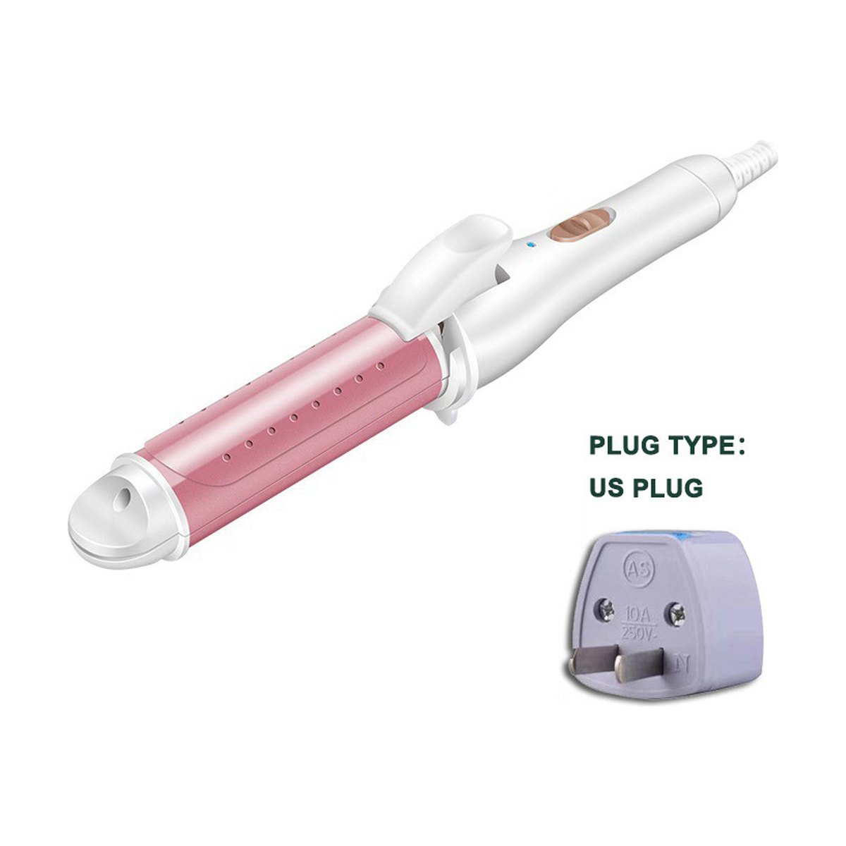 2-in-1 Hair Straightener & Curler