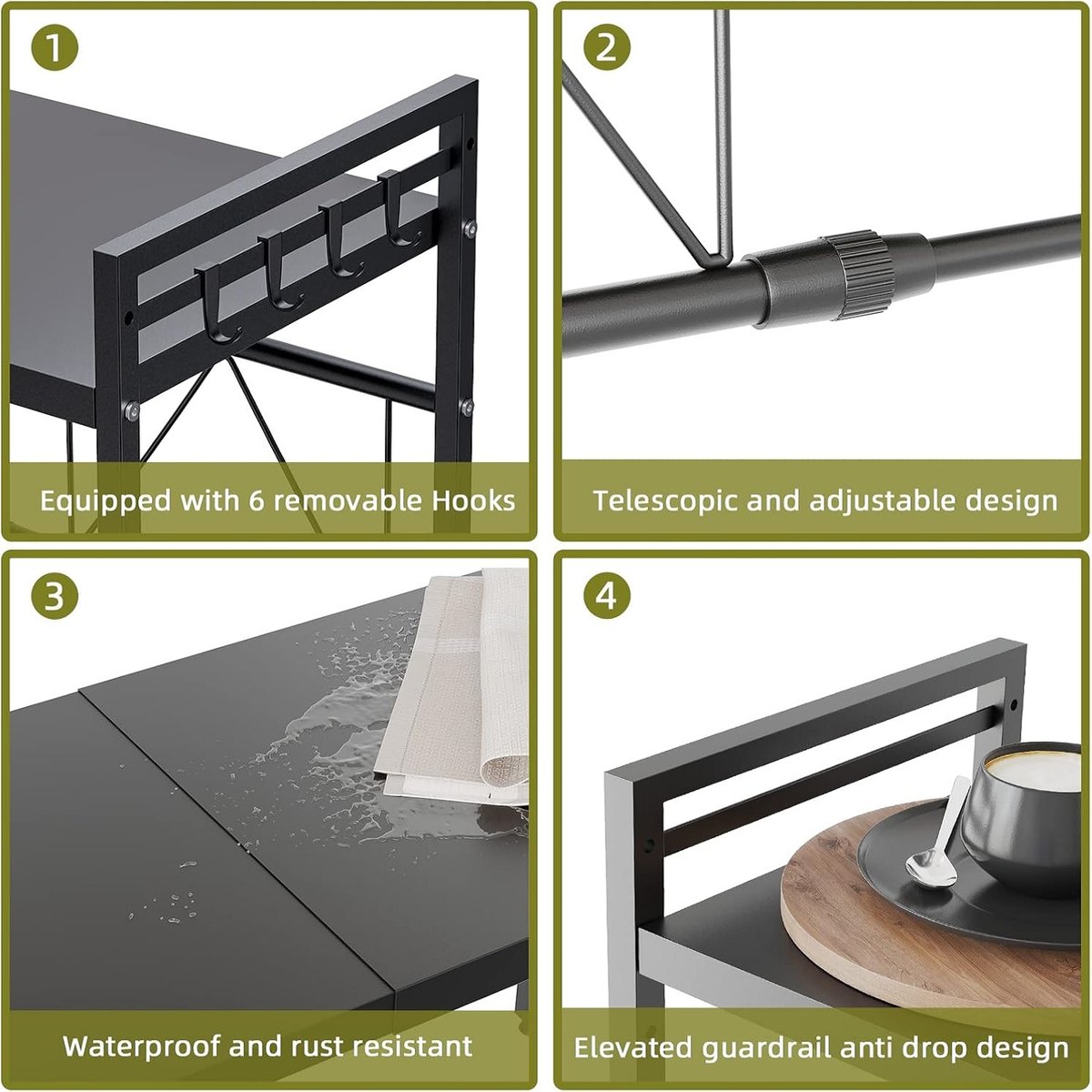 2-Tier Kitchen Shelf