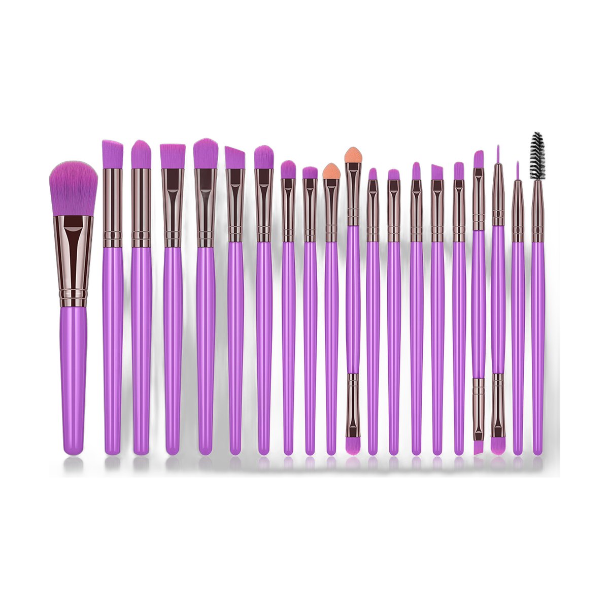 20-Piece Neon Brush Set
