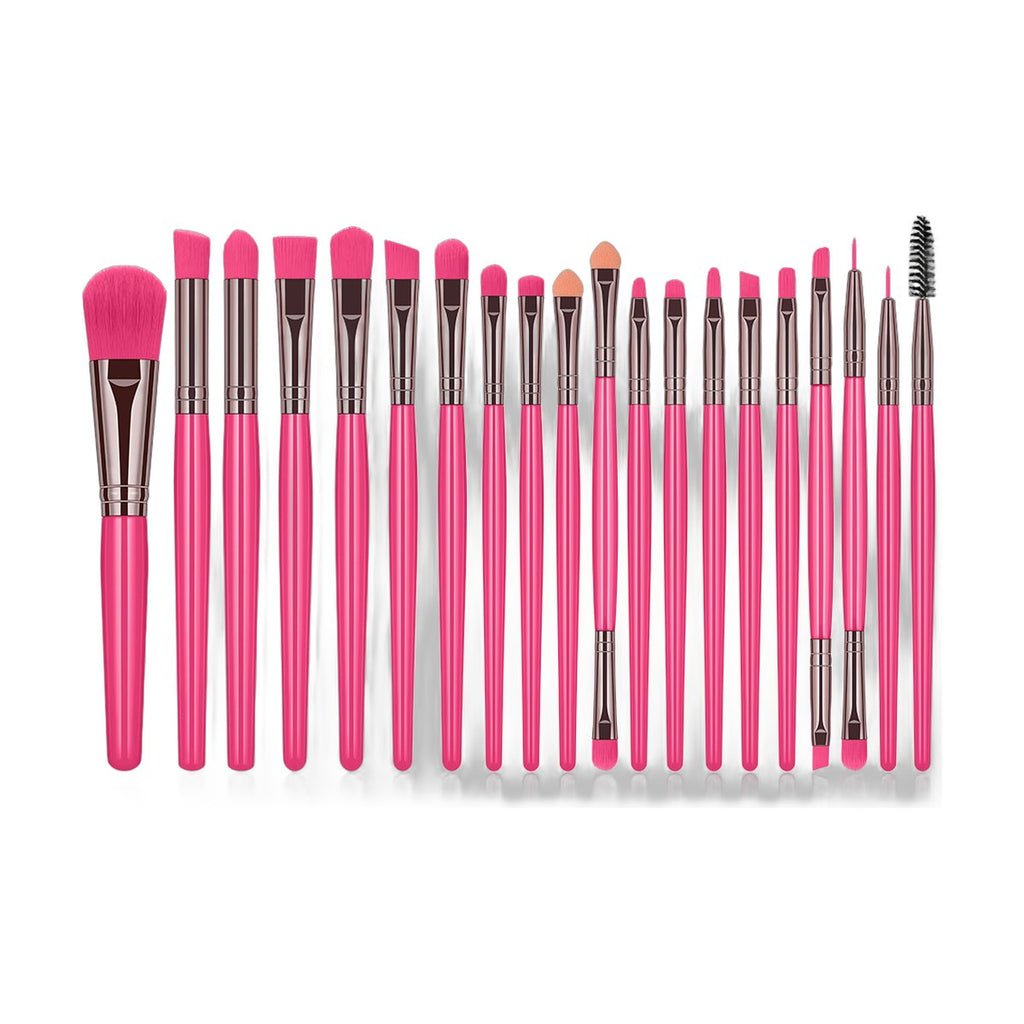 20-Piece Neon Brush Set