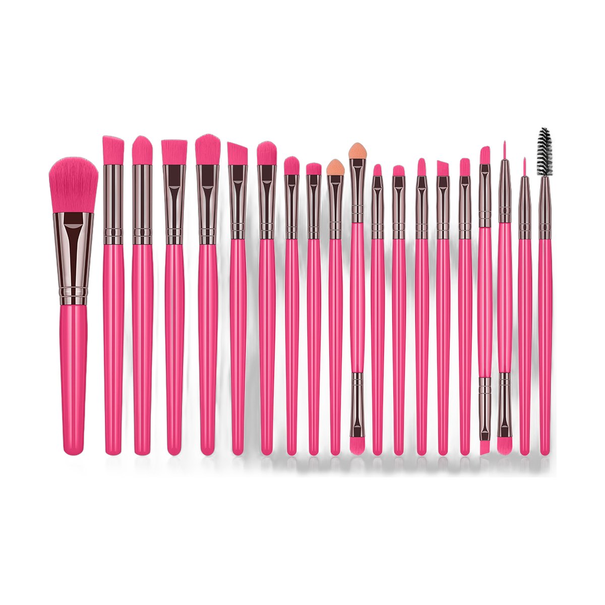 20-Piece Neon Brush Set