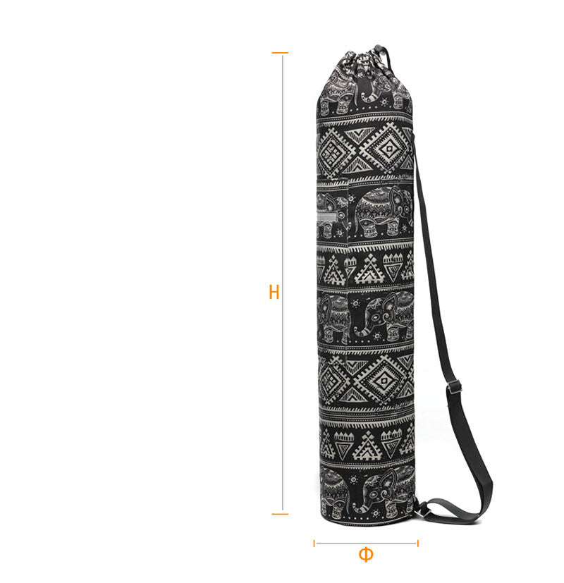 Canvas Yoga Bag 6mm Mat Shoulder