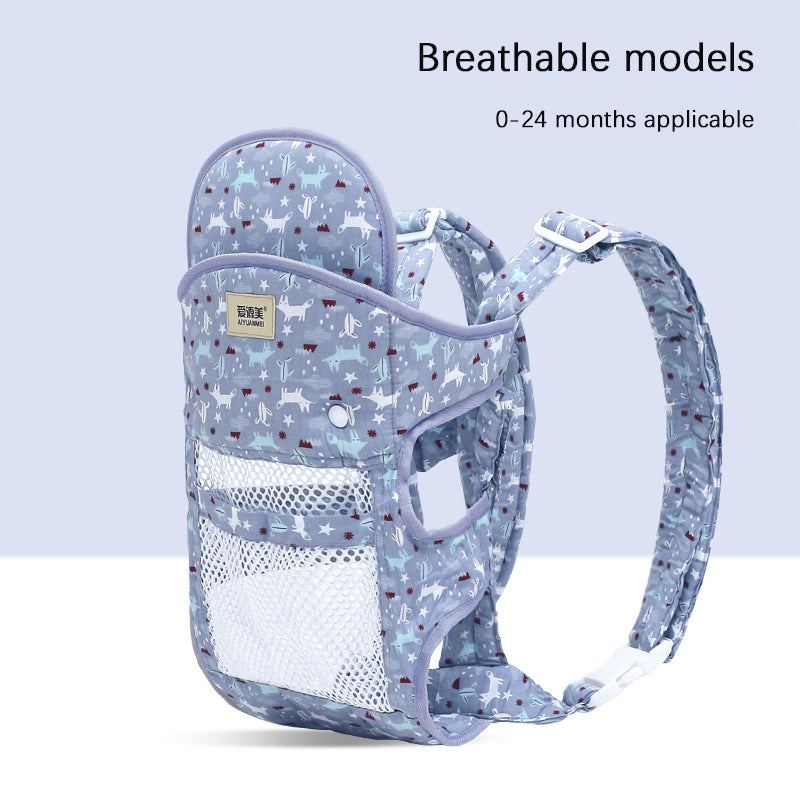 Multifunctional Baby Carrier Breathable Front Back In