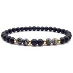6mm Stone Bracelet Charm Classic