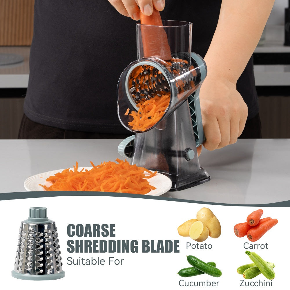 Multi-function Vegetable Chopper Hand Roller Shredded Cheese