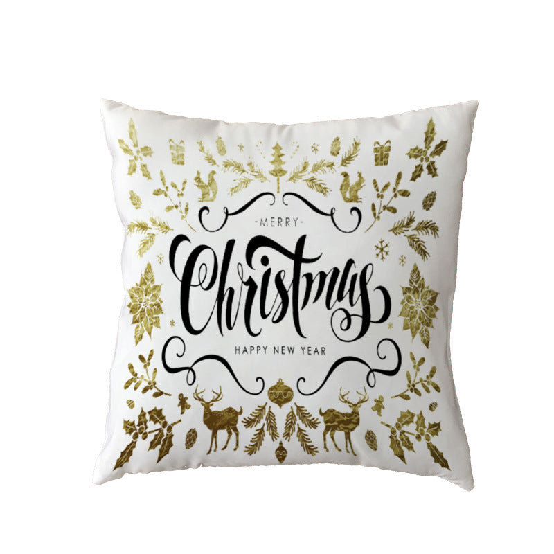 Christmas Ball and Tree Pillow Cover