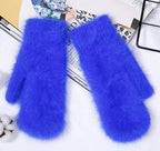 Angora Wool Gloves