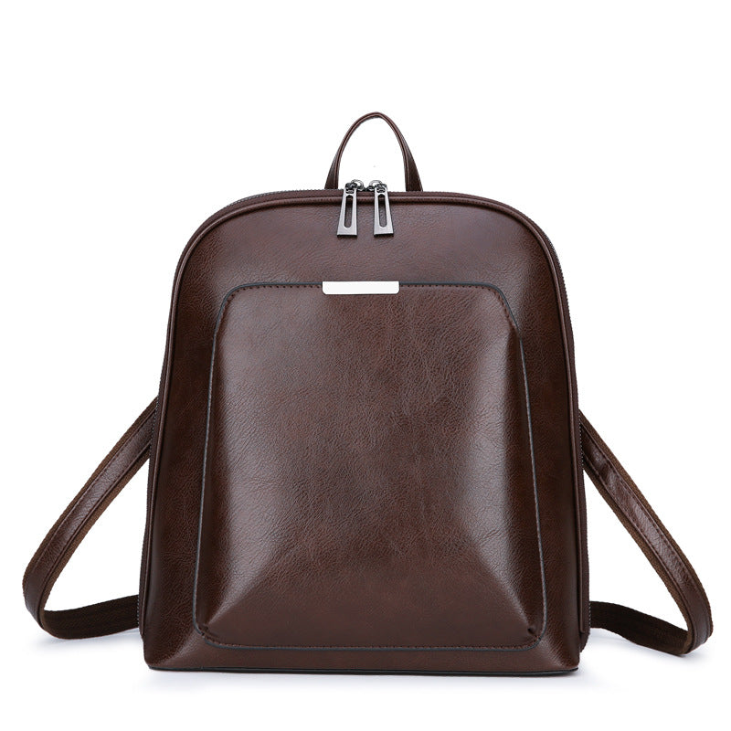 Women's Faux Leather Backpack