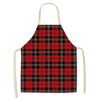 Cotton Linen Christmas Apron