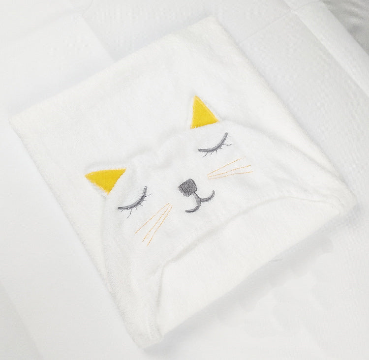 Animal Hooded Baby Bath Towel