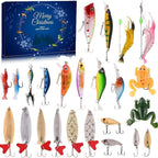 24-Day Fishing Lure Advent Calendar