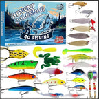 24-Day Fishing Lure Advent Calendar
