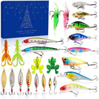 24-Day Fishing Lure Advent Calendar