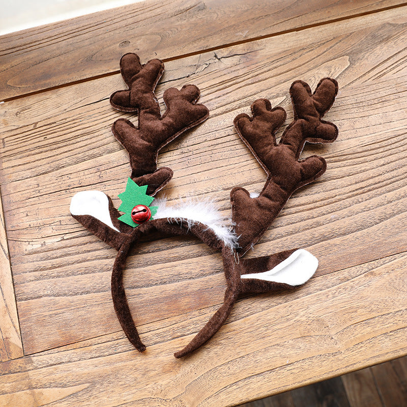 Large Reindeer Antler Headband