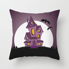 Printed Throw Pillow Cushion Cover