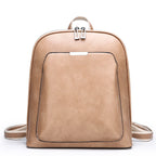 Women's Faux Leather Backpack