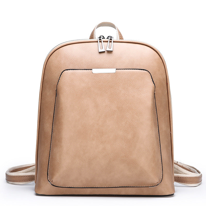 Women's Faux Leather Backpack